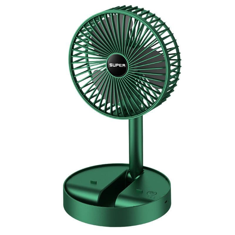 image-Folding Telescopic USB Charging Fan Portable