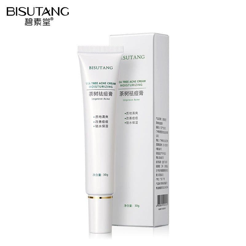 image-Bisutang Tea Tree Acne Cream Control Oil Moisturizing