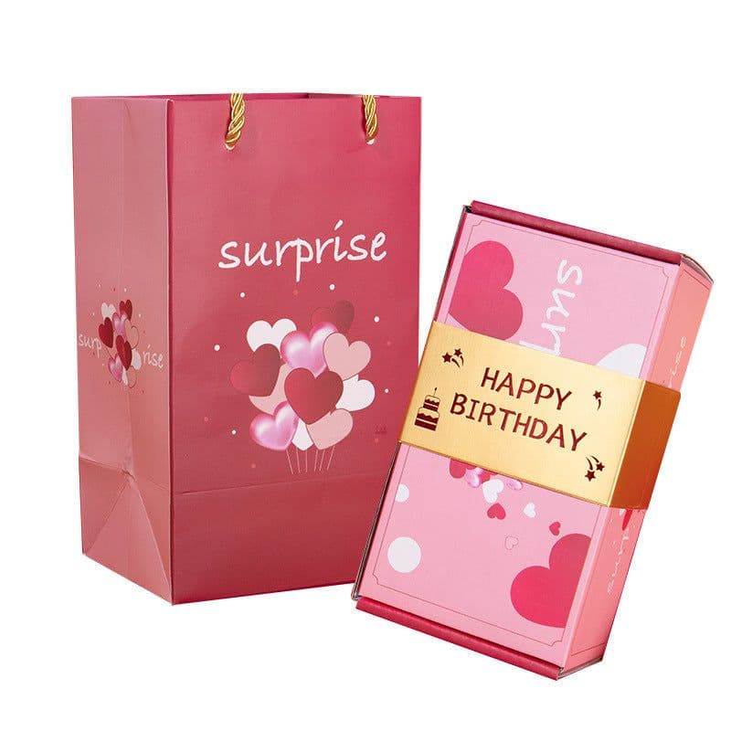 image-Folding Bounce Red Packet Gift Box