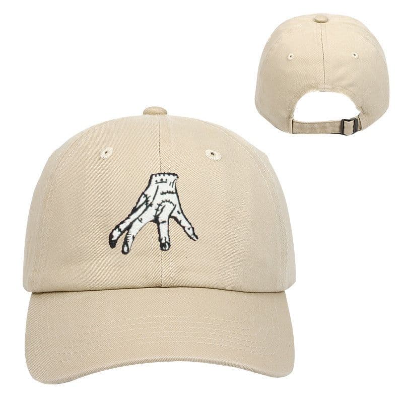 image-Baseball Cap Cotton White Adjustable Sun Protection