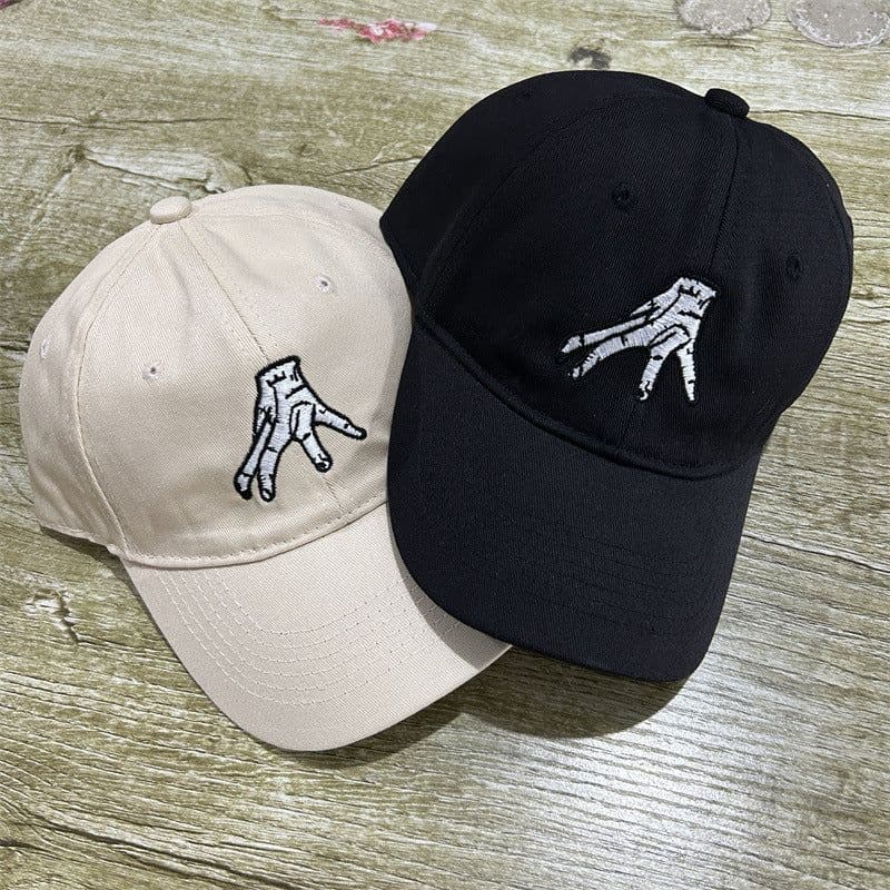 image-Baseball Cap Cotton White Adjustable Sun Protection