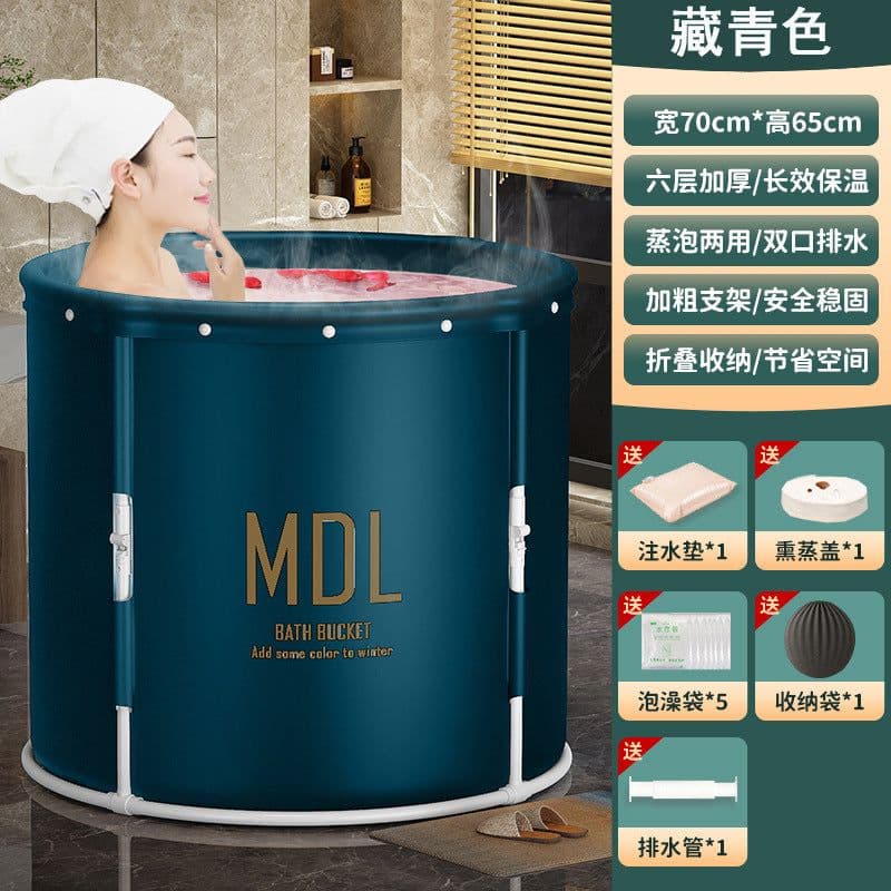 image-Mandla Folding Bath Barrel 65x70cm