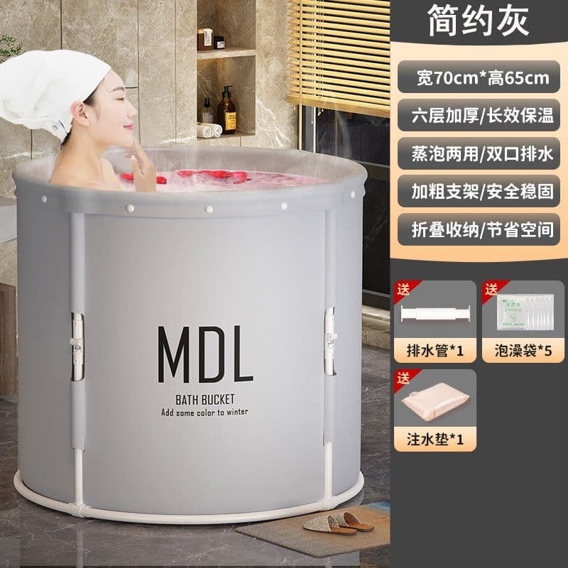 image-Mandla Folding Bath Barrel 65x70cm