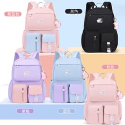 image-School Backpack Model 418 Waterproof Spine Protection