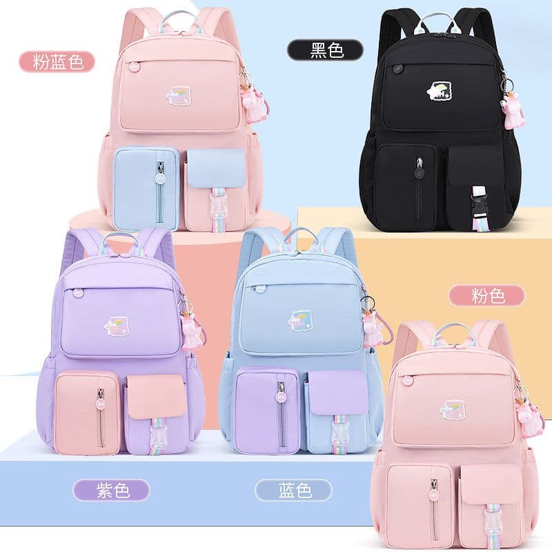 image-School Backpack Model 418 Waterproof Spine Protection
