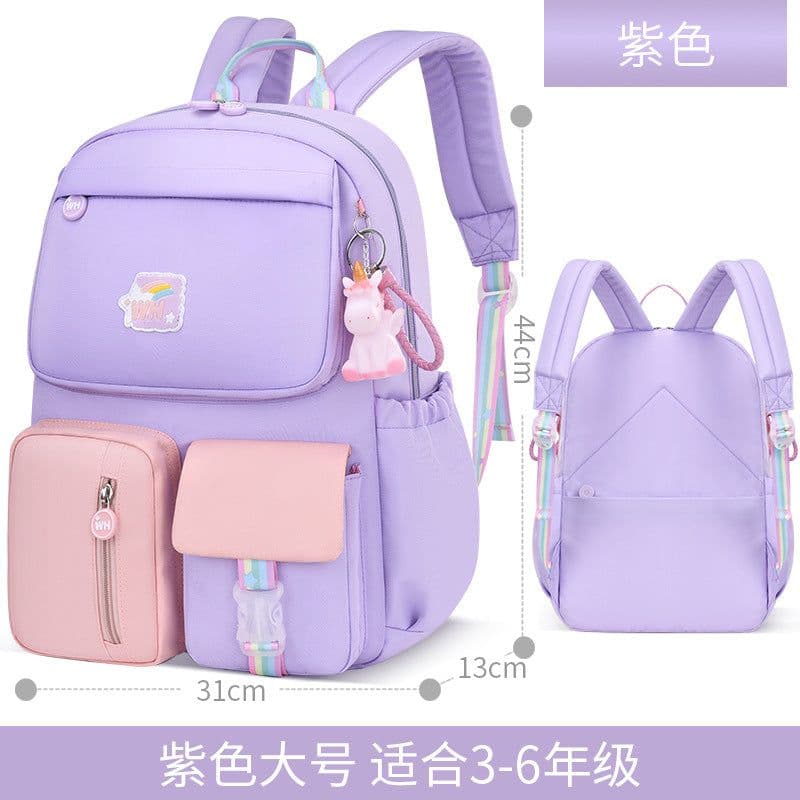 image-School Backpack Model 418 Waterproof Spine Protection