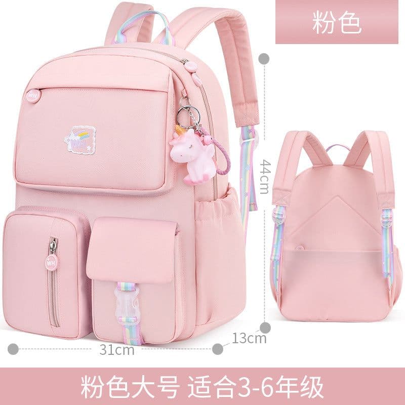 image-School Backpack Model 418 Waterproof Spine Protection