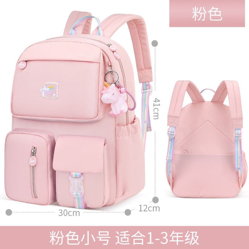 image-School Backpack Model 418 Waterproof Spine Protection