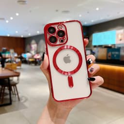 image-Apple iPhone 14 Pro Max Transparent Magnetic Case