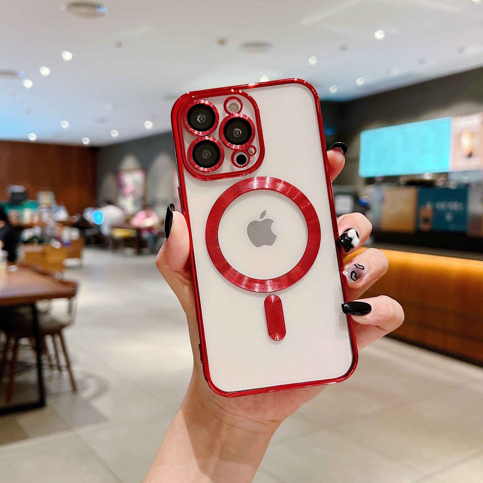 image-Apple iPhone 14 Pro Max Transparent Magnetic Case