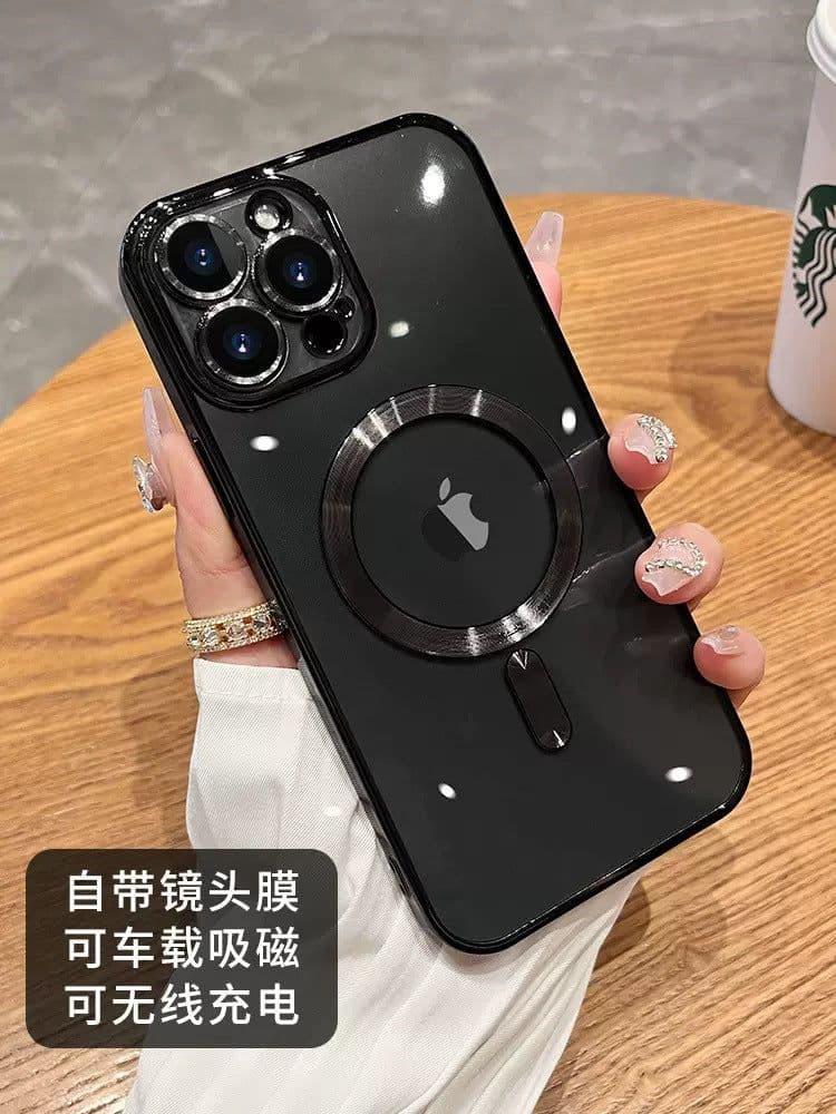 image-Apple iPhone 14 Pro Max Transparent Magnetic Case