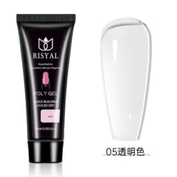 image-Crystal extension glue nail polish wholesale Poly Gel nail rapid extension 15ml phototherapy paper-free jelly glue