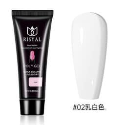 image-Crystal extension glue nail polish wholesale Poly Gel nail rapid extension 15ml phototherapy paper-free jelly glue