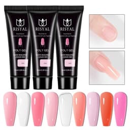 image-Crystal extension glue nail polish wholesale Poly Gel nail rapid extension 15ml phototherapy paper-free jelly glue