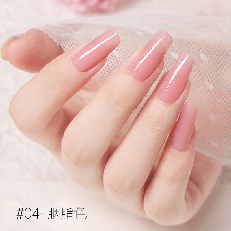 image-Crystal extension glue nail polish wholesale Poly Gel nail rapid extension 15ml phototherapy paper-free jelly glue