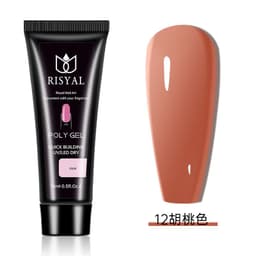 image-Crystal extension glue nail polish wholesale Poly Gel nail rapid extension 15ml phototherapy paper-free jelly glue