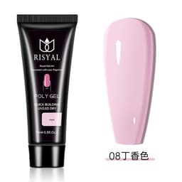 image-Crystal extension glue nail polish wholesale Poly Gel nail rapid extension 15ml phototherapy paper-free jelly glue