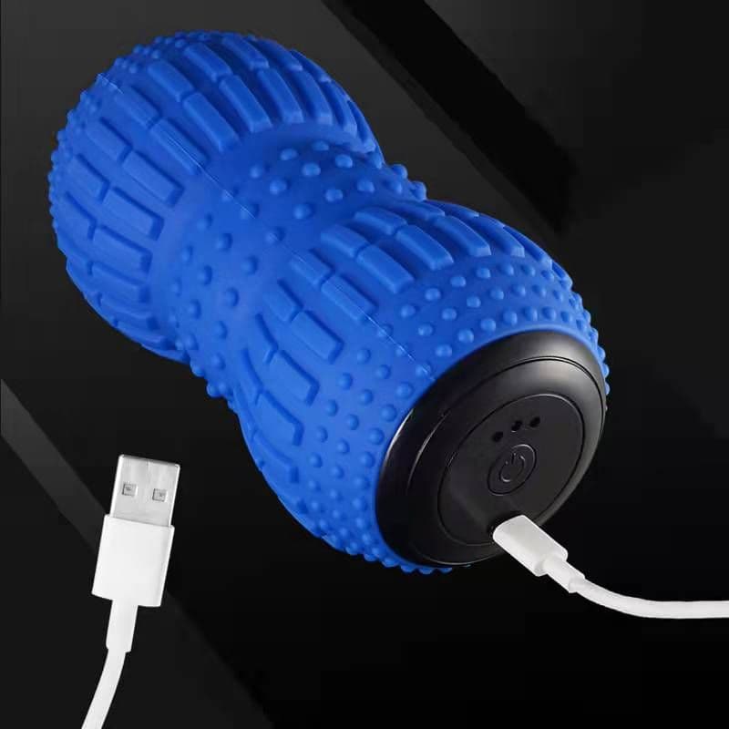 image-Electric Fascia Ball Peanut Vibration Massage Yoga Ball
