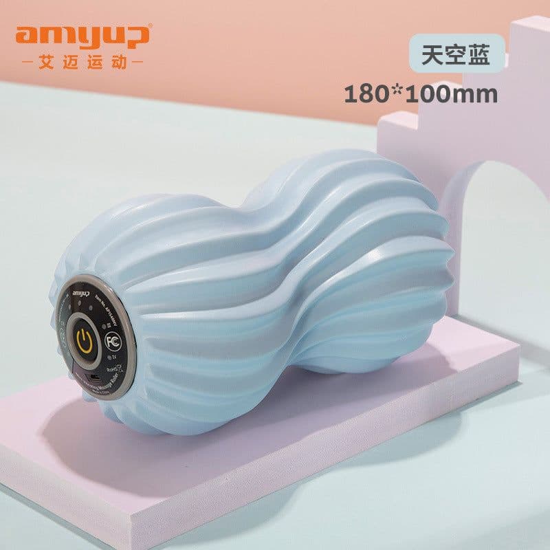 image-Electric Foam Massage Roller Vibration Yoga Column