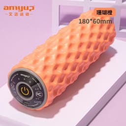 image-Electric Foam Massage Roller Vibration Yoga Column