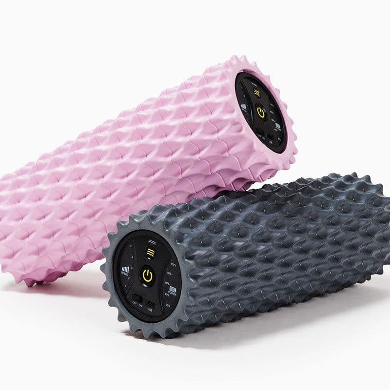 image-Electric Foam Massage Roller Vibration Yoga Column