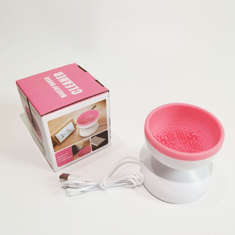 image-Automatic Makeup Brush Cleaner Rechargeable