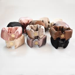 image-Heatless Hair Curler Set with Sleep Cap