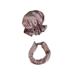 image-Heatless Hair Curler Set with Sleep Cap