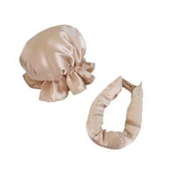 image-Heatless Hair Curler Set with Sleep Cap