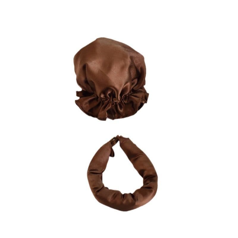 image-Heatless Hair Curler Set with Sleep Cap