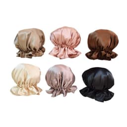image-Heatless Hair Curler Set with Sleep Cap