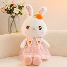 image-Cute Rabbit Plush Toy 110cm Pillow Doll