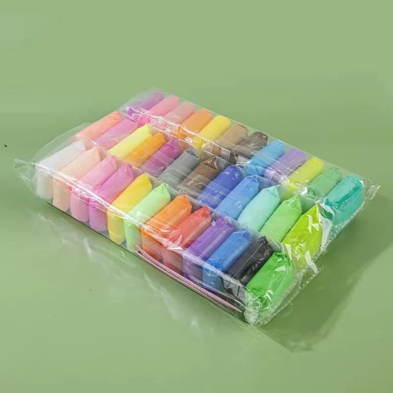 image-Wholesale Ultra-Light Clay Set 12/24/36 Colors