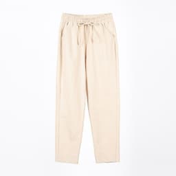 image-Women's Cotton Harem Pants XXL Rose Powder