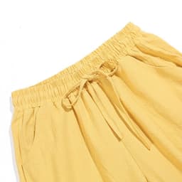 image-Women's Cotton Harem Pants XXL Rose Powder