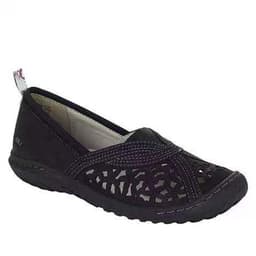 image-Women's Casual Loafers TPR Sole Size 43 Gun Color