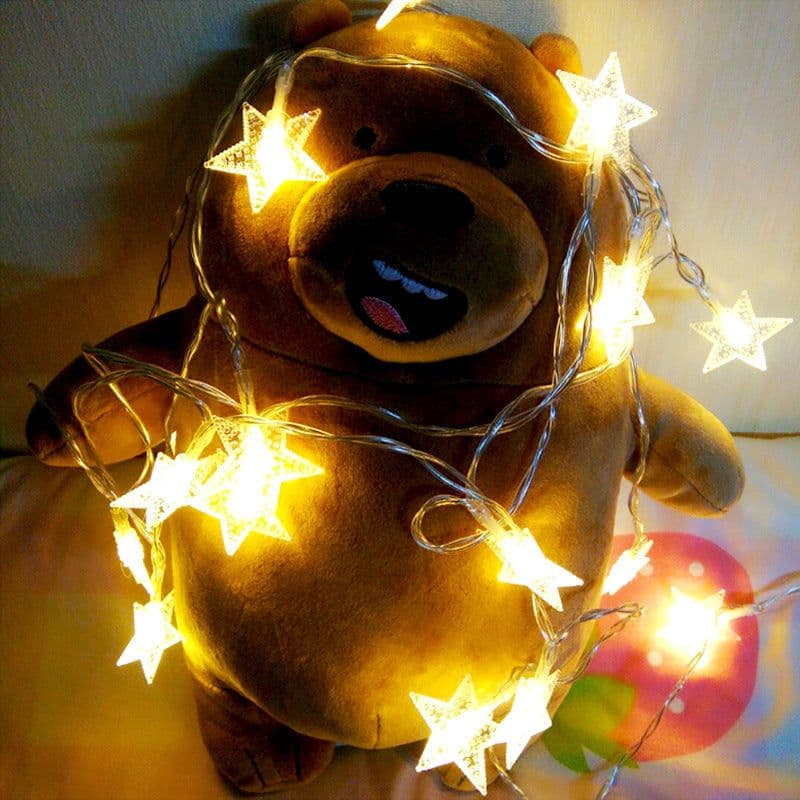 image-LED Letter Lamp String Lights, Warm White