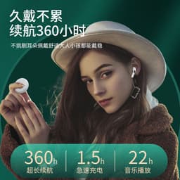 image-A10 Bluetooth Headset 5.0 TWS IPX5 Stereo Earbuds