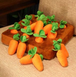 image-Pet Bite Radish Field Plush Doll