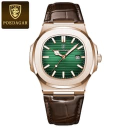 image-Poedagar P613 Men's Quartz Watch 41mm