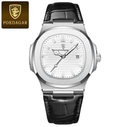 image-Poedagar P613 Men's Quartz Watch 41mm