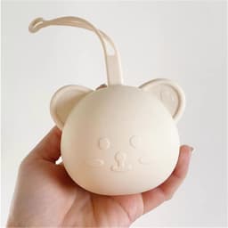 image-Baby Pacifier Storage Box, Silicone, 0-3 Years