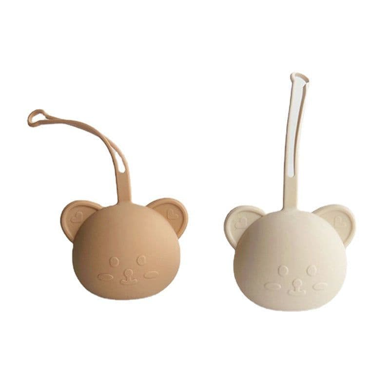 image-Baby Pacifier Storage Box, Silicone, 0-3 Years