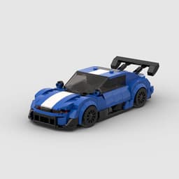image-Lego MOC Racing Model Building Block Set