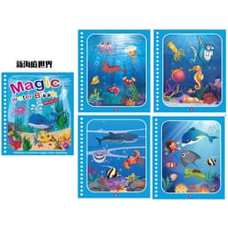 image-Children's Magic Water Painting Book