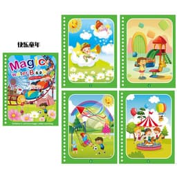 image-Children's Magic Water Painting Book