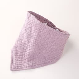 image-Baby Cotton Gauze Triangle Bib