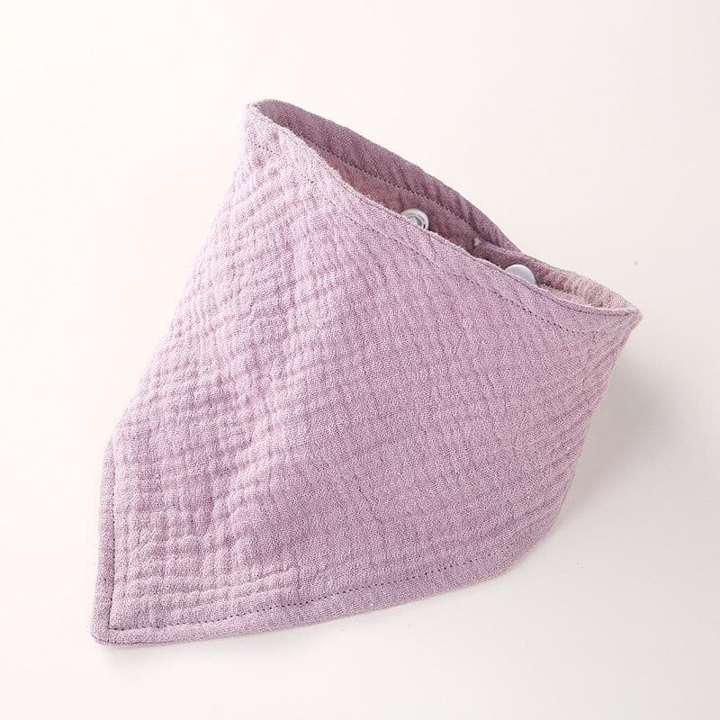 image-Baby Cotton Gauze Triangle Bib