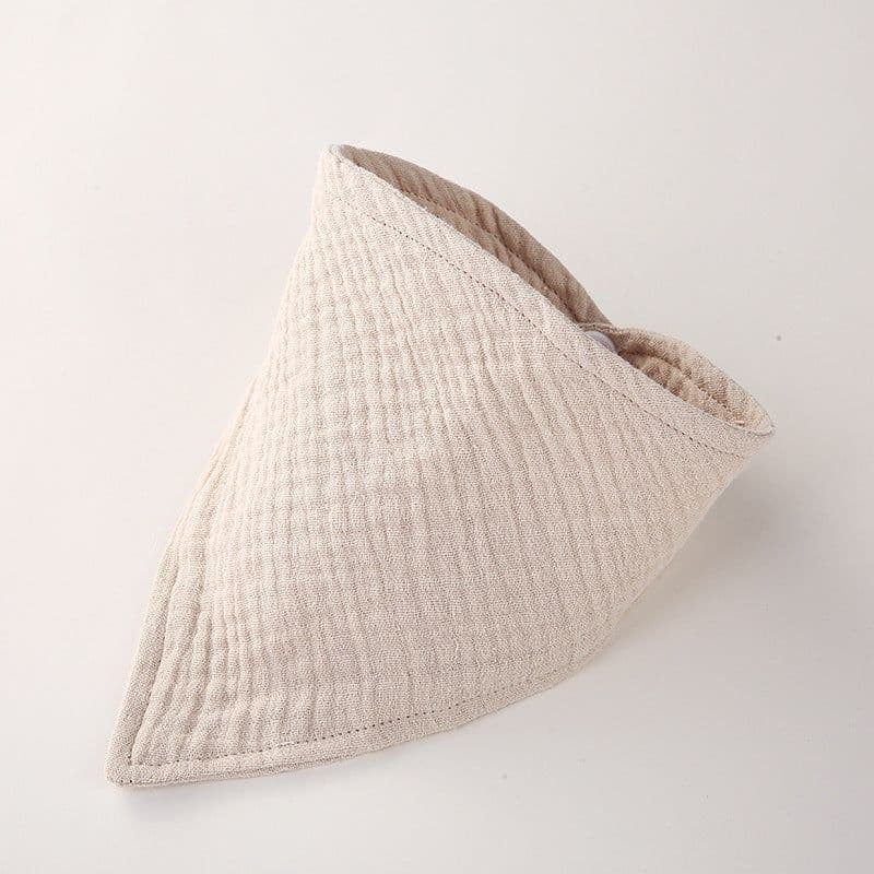 image-Baby Cotton Gauze Triangle Bib