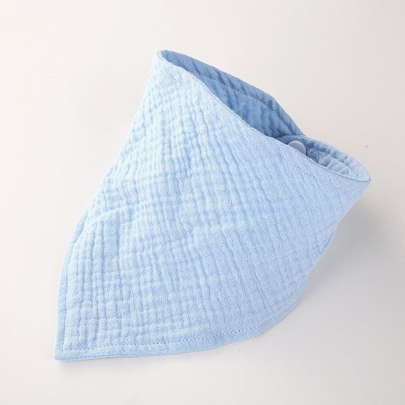 image-Baby Cotton Gauze Triangle Bib